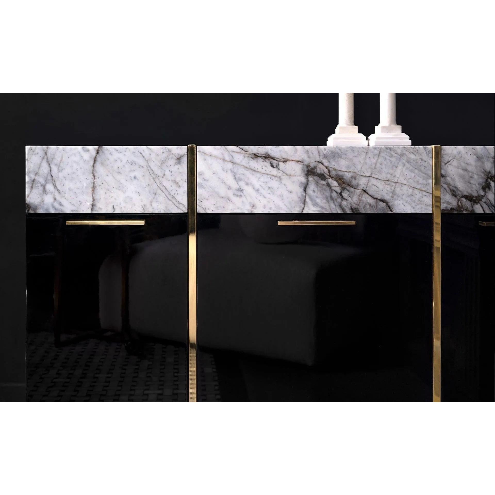 Famed Konsol No:3 Carrara White