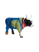 Farmer Cow - El Yapımı Dekoratif İnek Figürü (Cow Parade)
