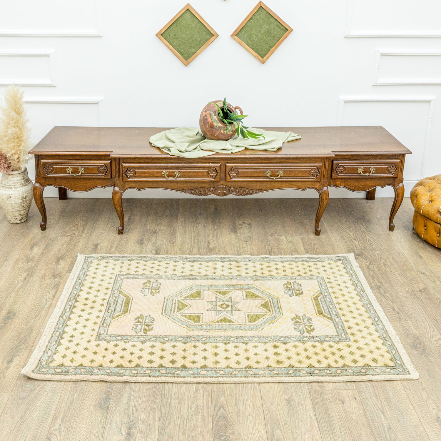 Ferzan El Dokuma Uşak Halı 93X153 Cm