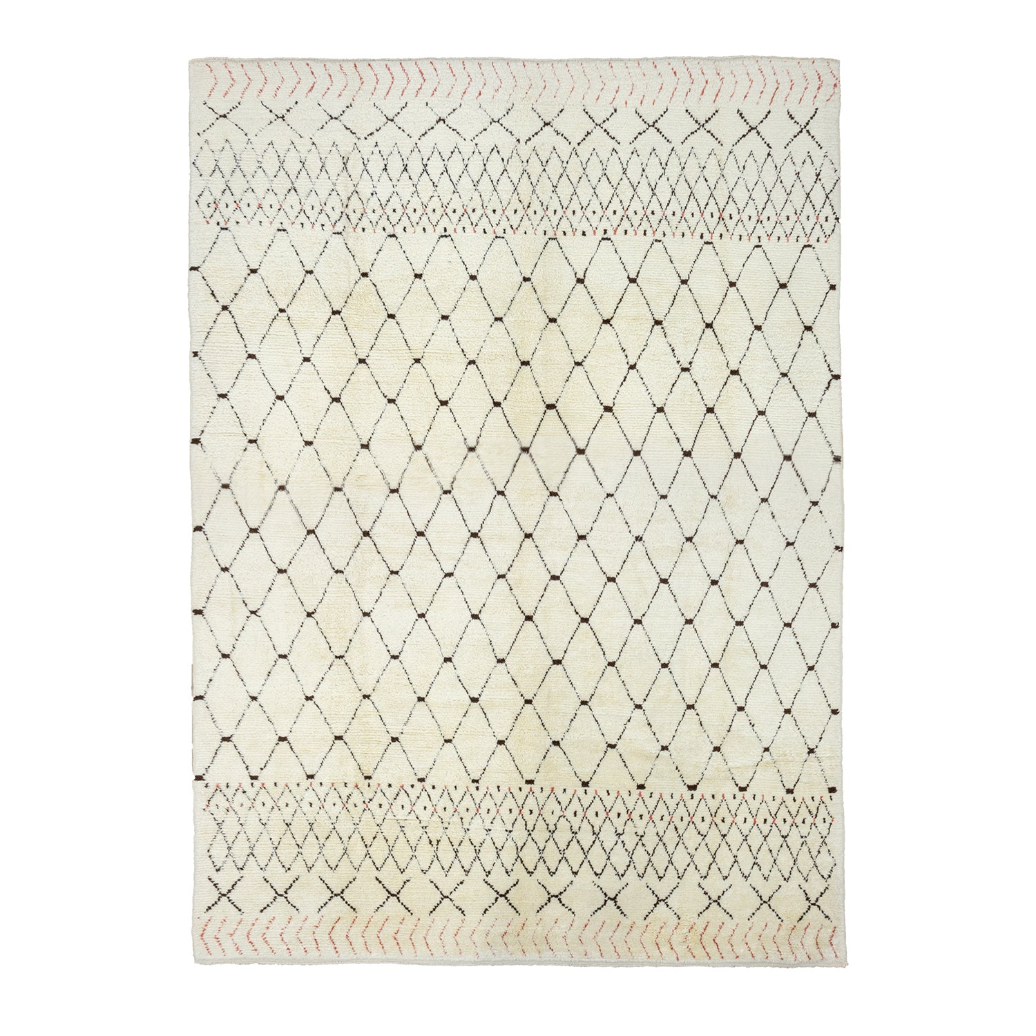 Fes El Dokuma Moroccan Tarzı Yün Halı 310X427 Cm