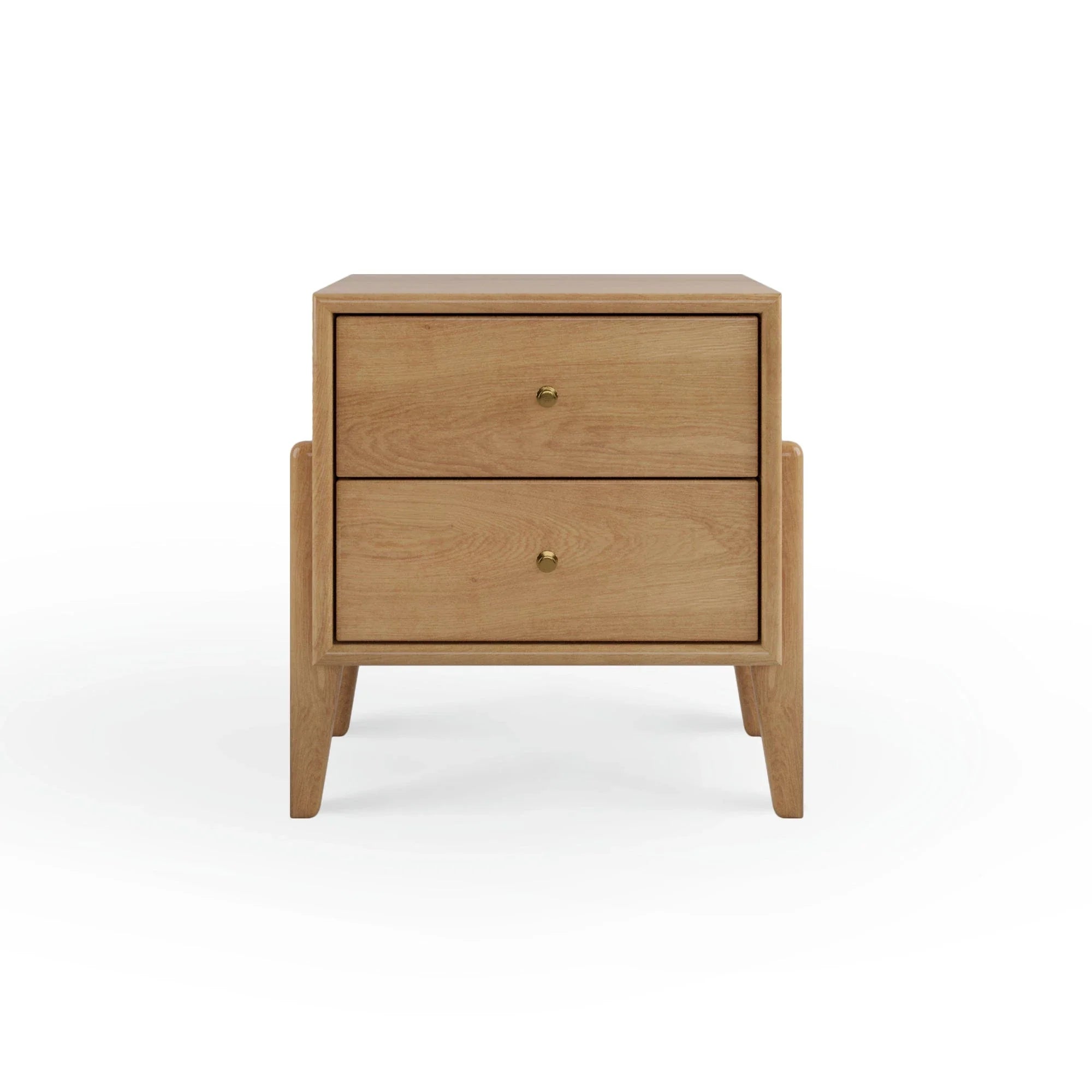 Fil Meşe Komodin 2 Çekmeceli