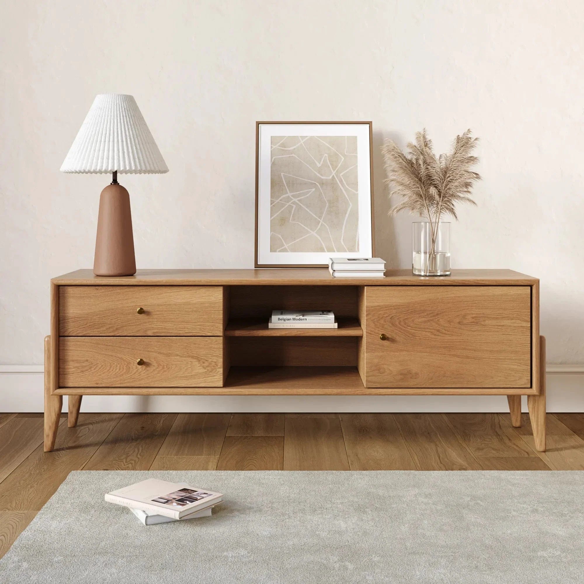 Fil Meşe Tv Sehpası 140 Cm