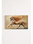 Fire Horse Kanvas Tablo