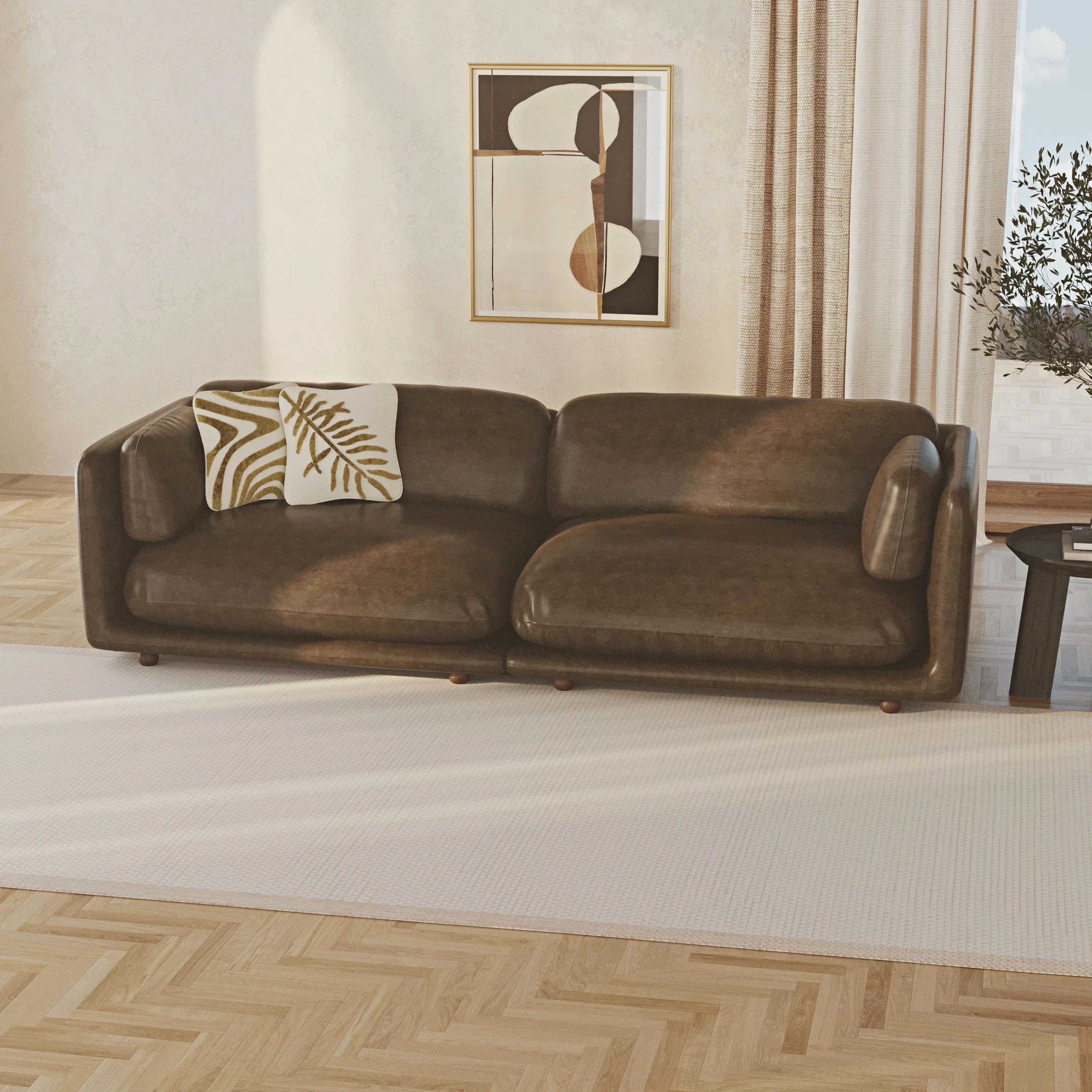 Flam Dörtlü Koltuk Deri