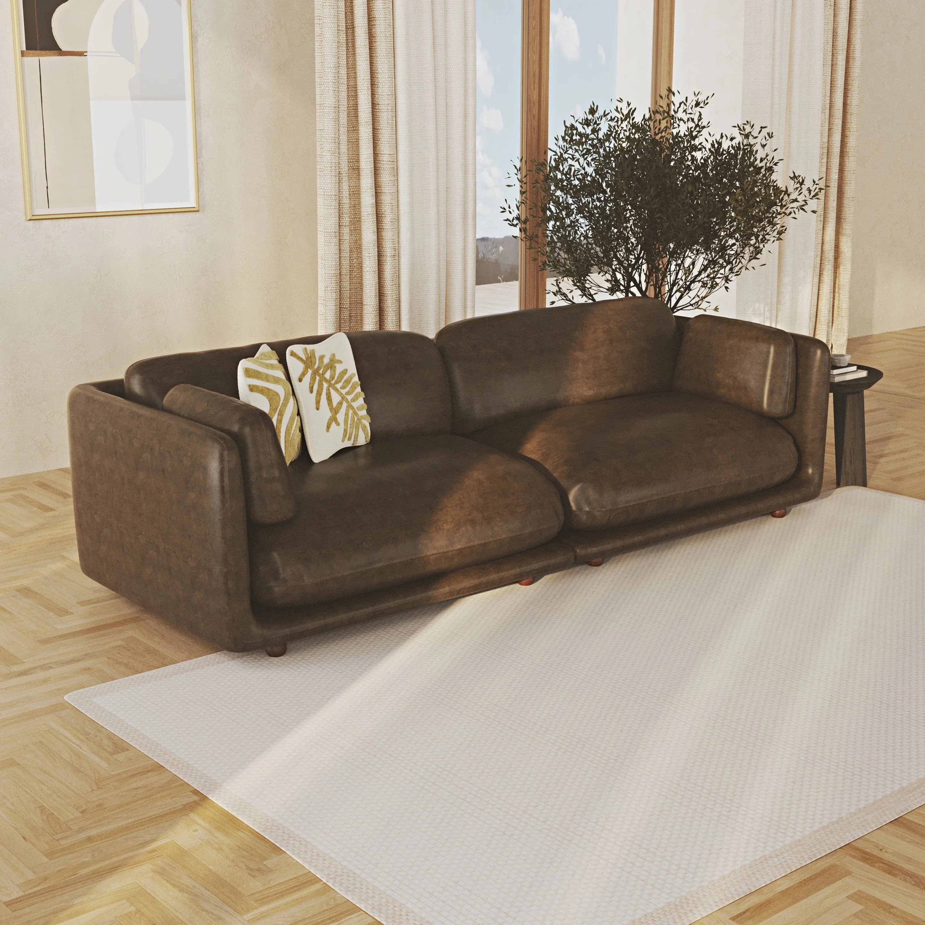 Flam Dörtlü Koltuk Deri