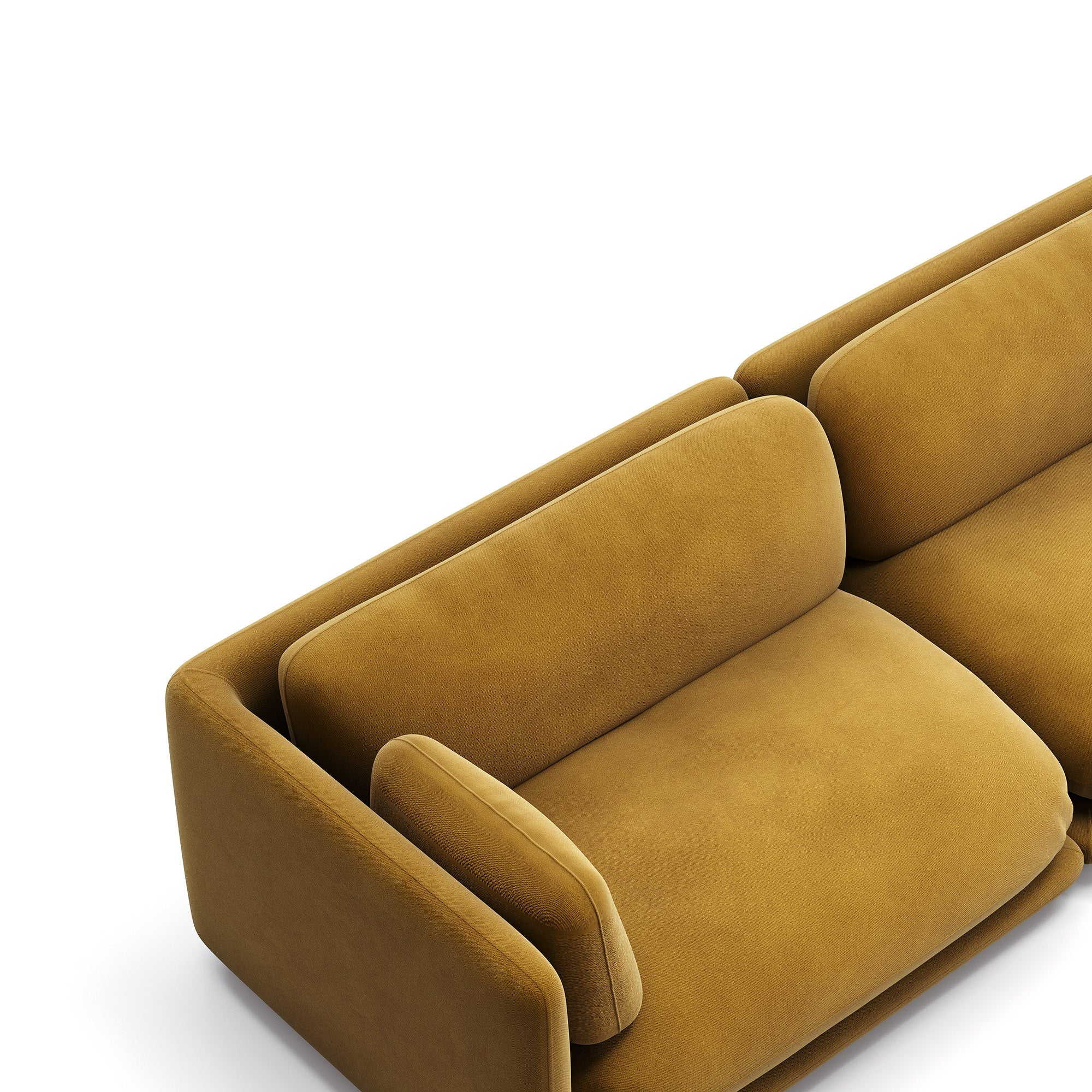 Flam Dörtlü Koltuk Kadife