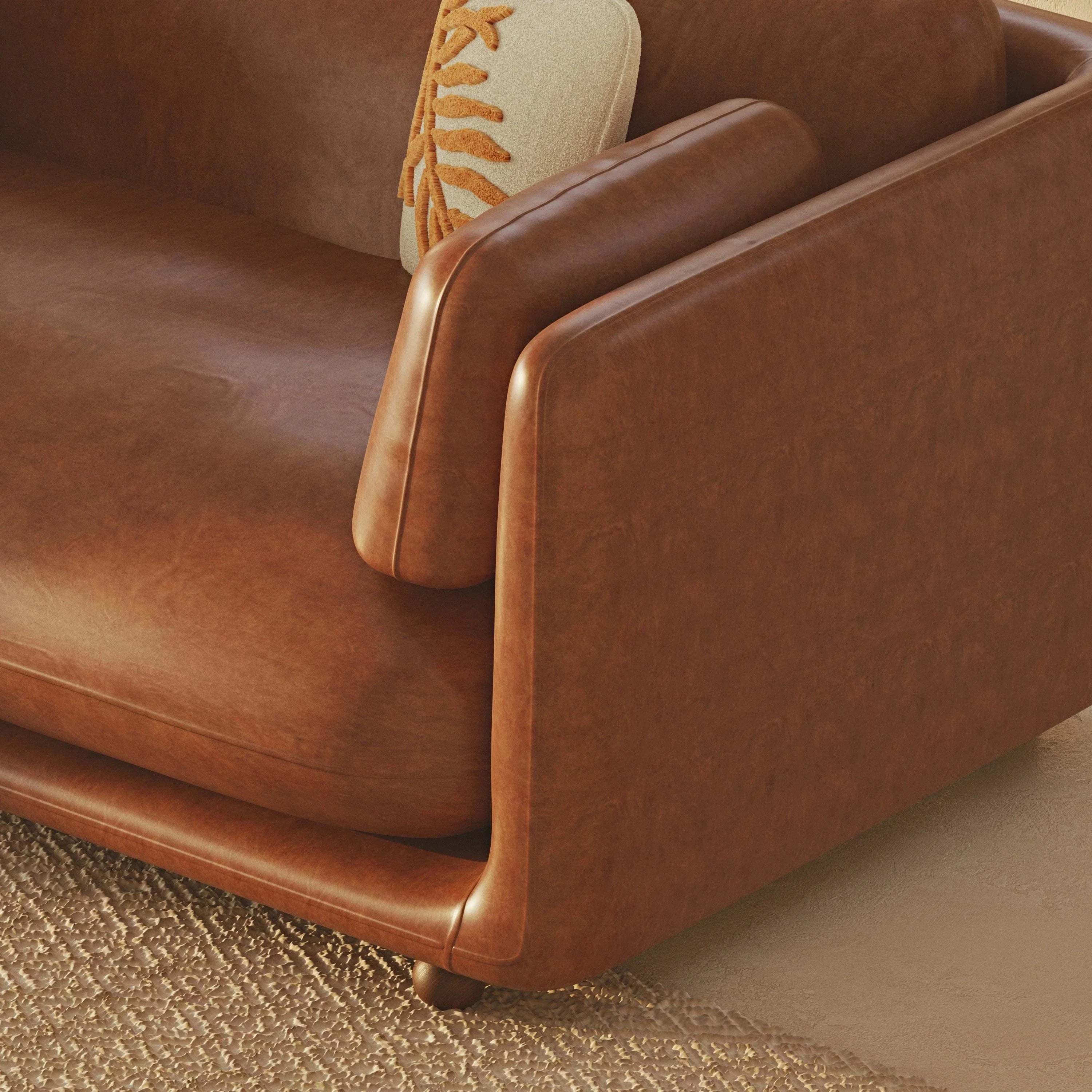 Flam Loveseat Koltuk Deri