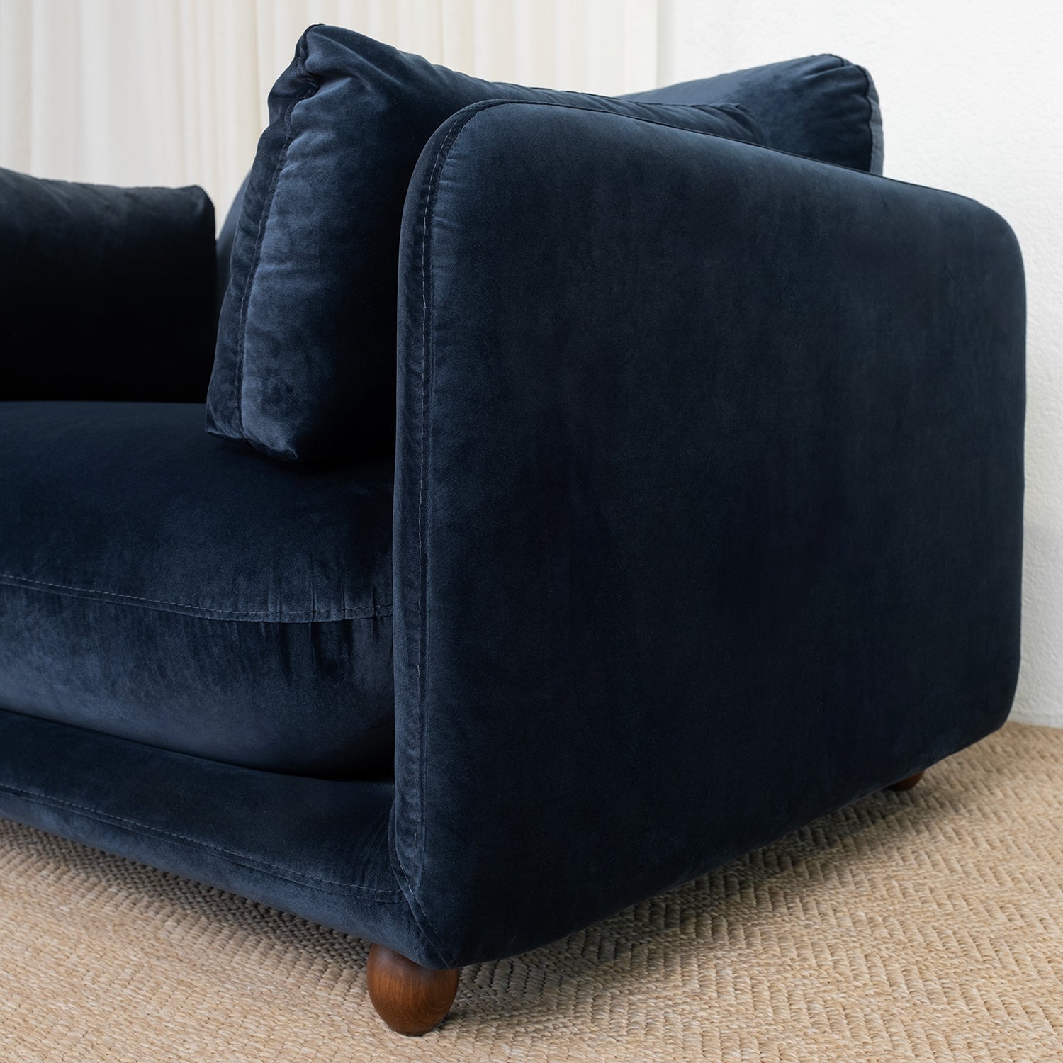 Flam Loveseat Koltuk Kadife