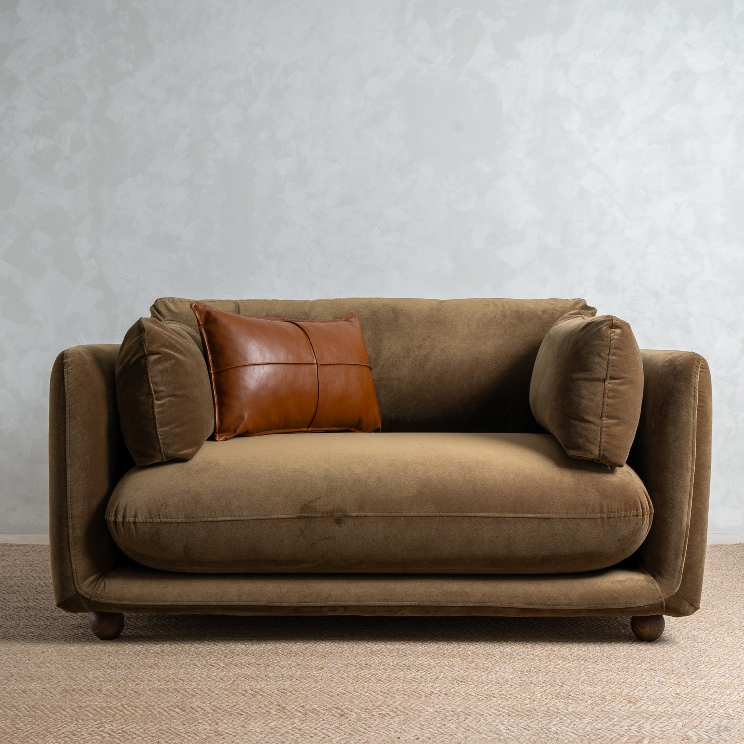 Flam Loveseat Koltuk Kadife