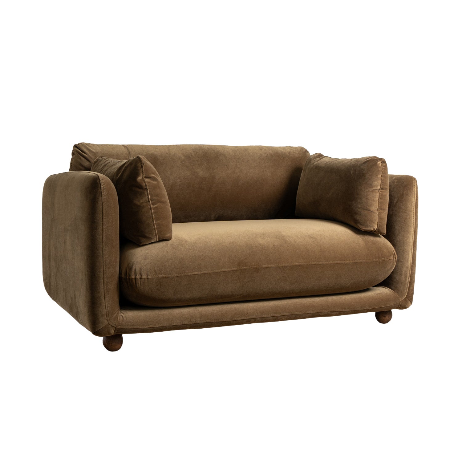 Flam Loveseat Koltuk Kadife