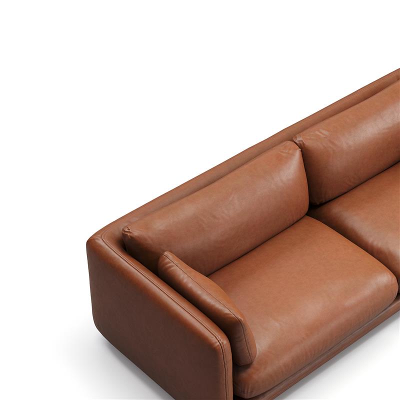 Flam Üçlü Koltuk Deri