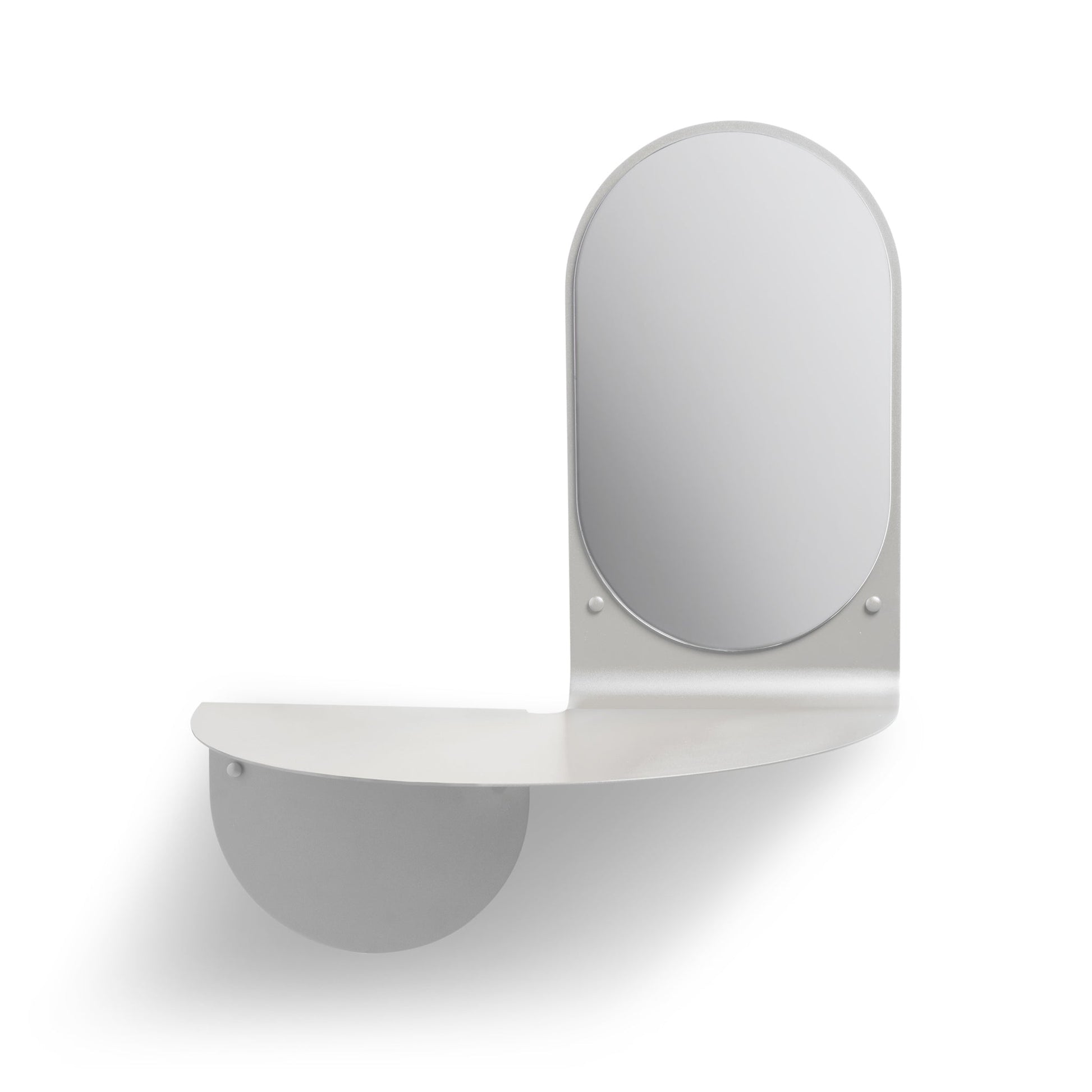 Flip Açık Gri Ayna