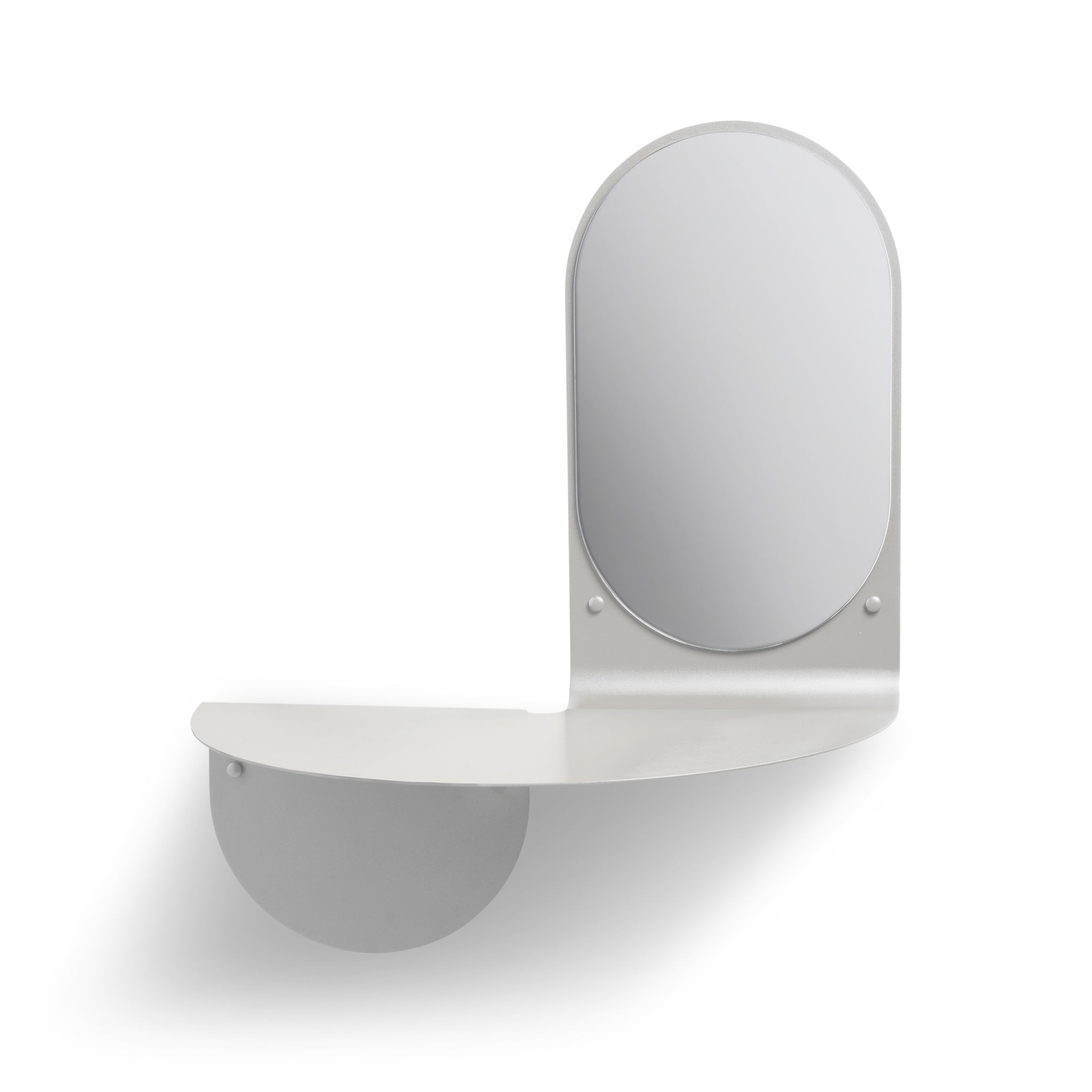 Flip Açık Gri Ayna