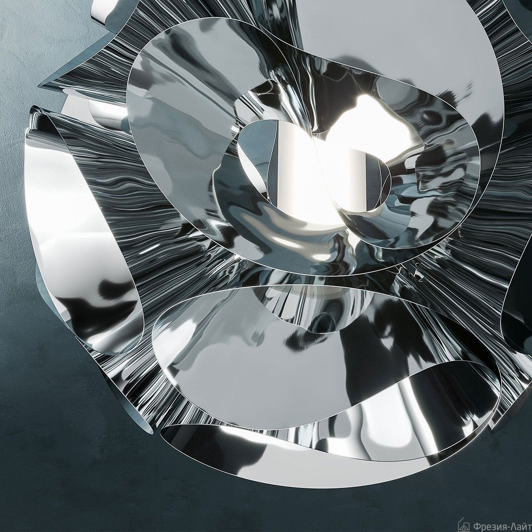 Floral Krom Plafonyer