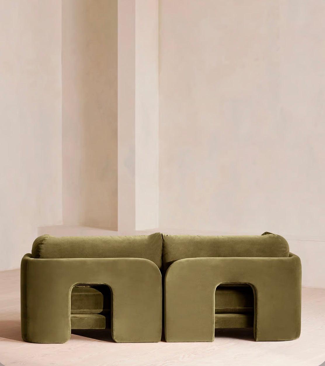 Florin Kadife Sofa
