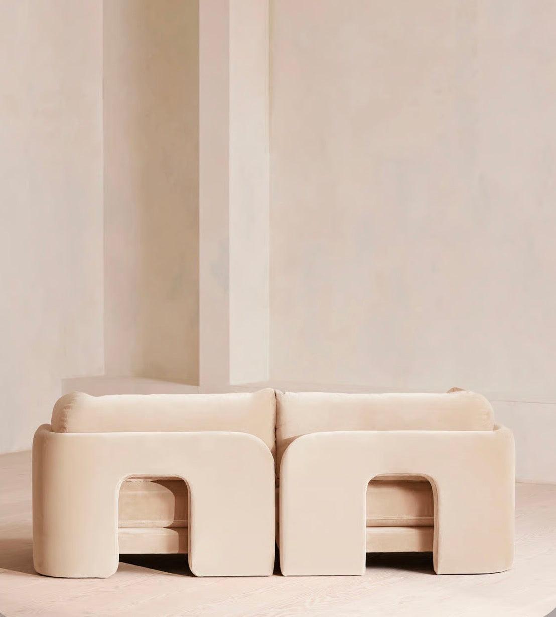 Florin Kadife Sofa