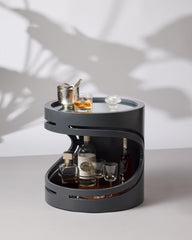Flow Sehpa Kullanımlı Mini Bar - İçki Dolabı-İçki Dolabı-Gaen Studio-Amerikan Ceviz-NowShopFun