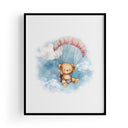 Flying Bear Çocuk Odası Tablo