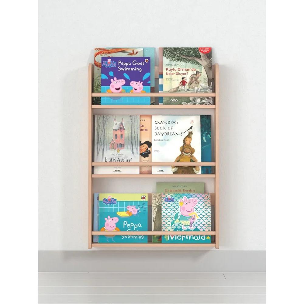 Fox 3'lü Duvar Rafı