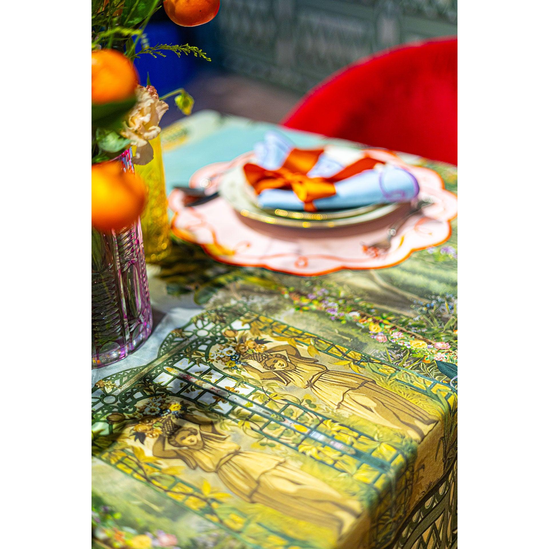 French Garden Masa Örtüsü