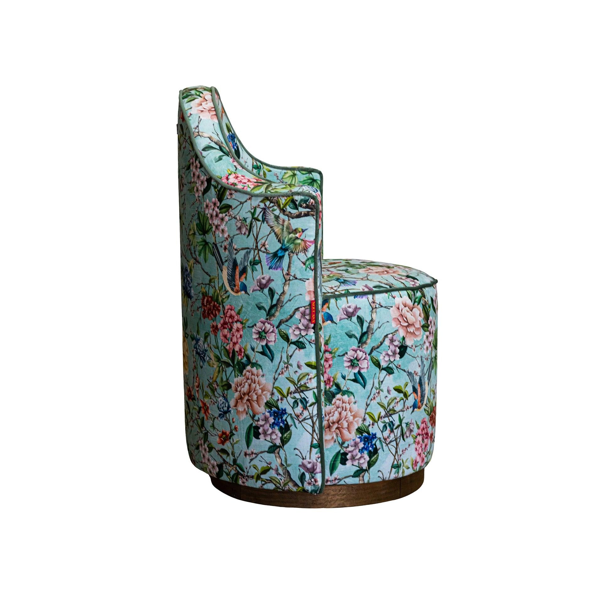 French Garden Sırt Destekli Puf