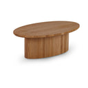 Fuga Oval Ahşap Orta Sehpa-Orta Sehpa-FASTWOOD Living-120x70 Cm-NowShopFun