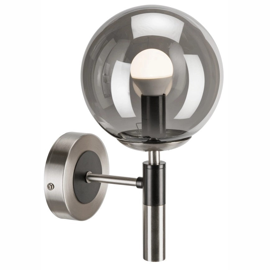 Füme Renkli Cam Aplik