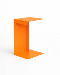 Function Metal Yan Sehpa-Yan Sehpa-Studio Marco-Turuncu-NowShopFun