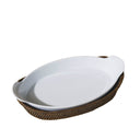 Gondol Rattan Fırın Kabı