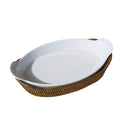 Gondol Rattan Fırın Kabı