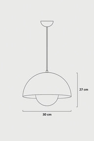 Gama Sarkıt-Avize-Rose Lighting-Kırmızı-NowShopFun