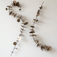 Timeless Duvar Dekoru – Metal Sanatsal Duvar Aksesuarı (100x70 cm)