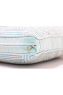 Geometrik Desen Mint Outdoor Kırlent