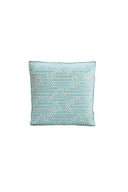 Geometrik Desen Mint Outdoor Kırlent