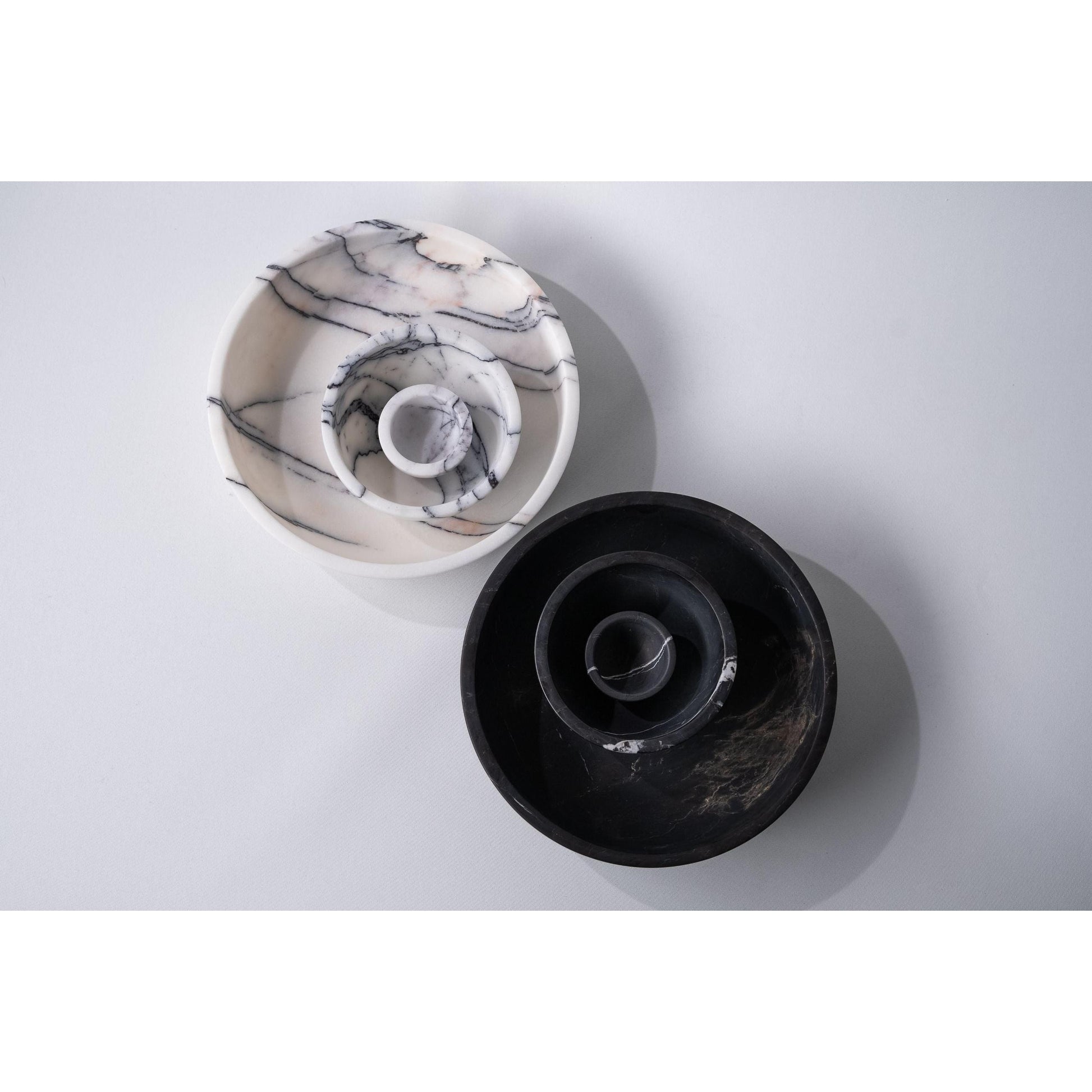 Georgia Mermer Kase 3'lü Takım