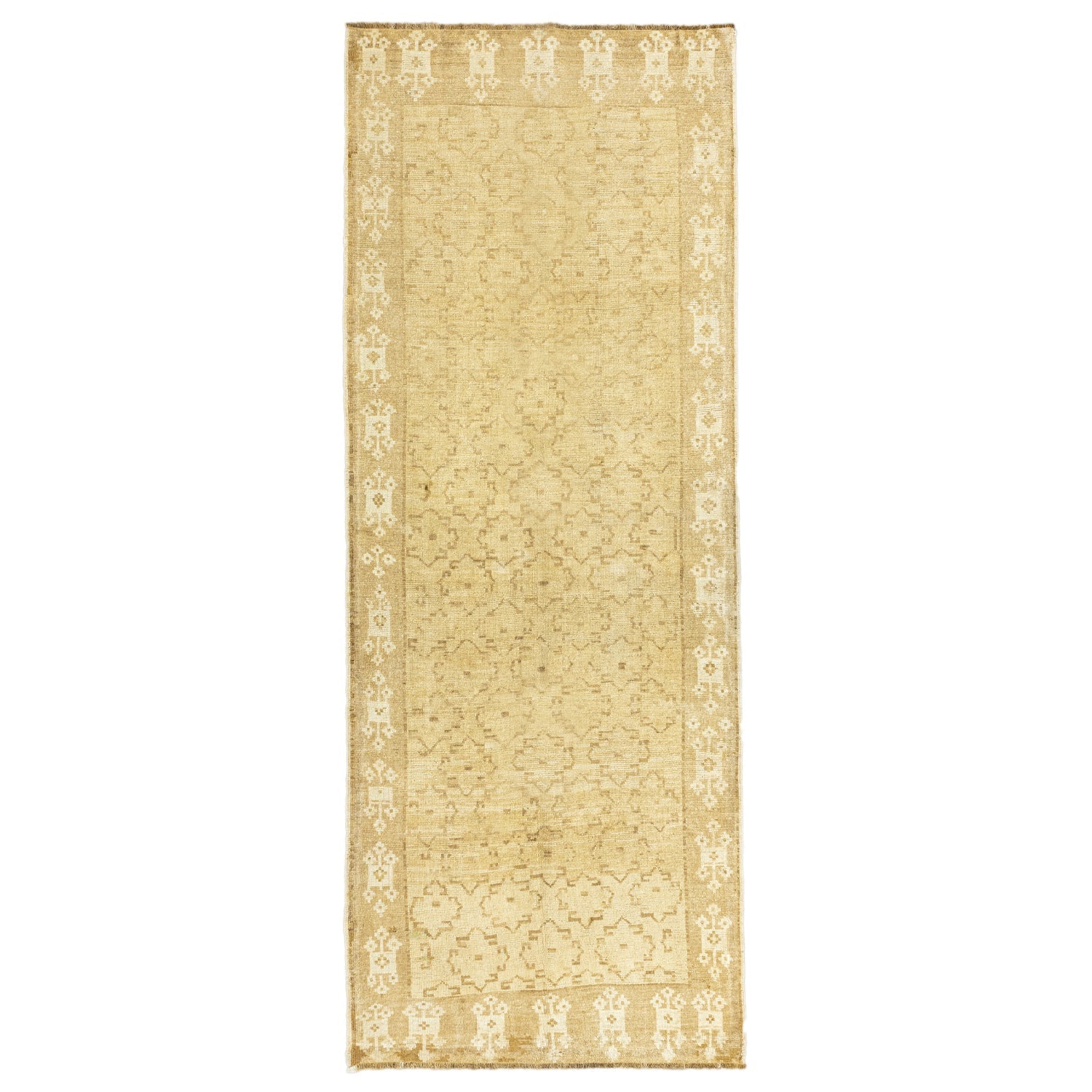 Geven El Dokuma Yün Yolluk 111X301 Cm