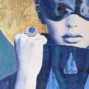 Girl W A Sleep Mask02 Tablo