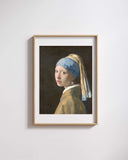 Johannes Vermeer - İnci Küpeli Kız Fine Art Baskı
