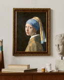 Johannes Vermeer - İnci Küpeli Kız Çerçeve