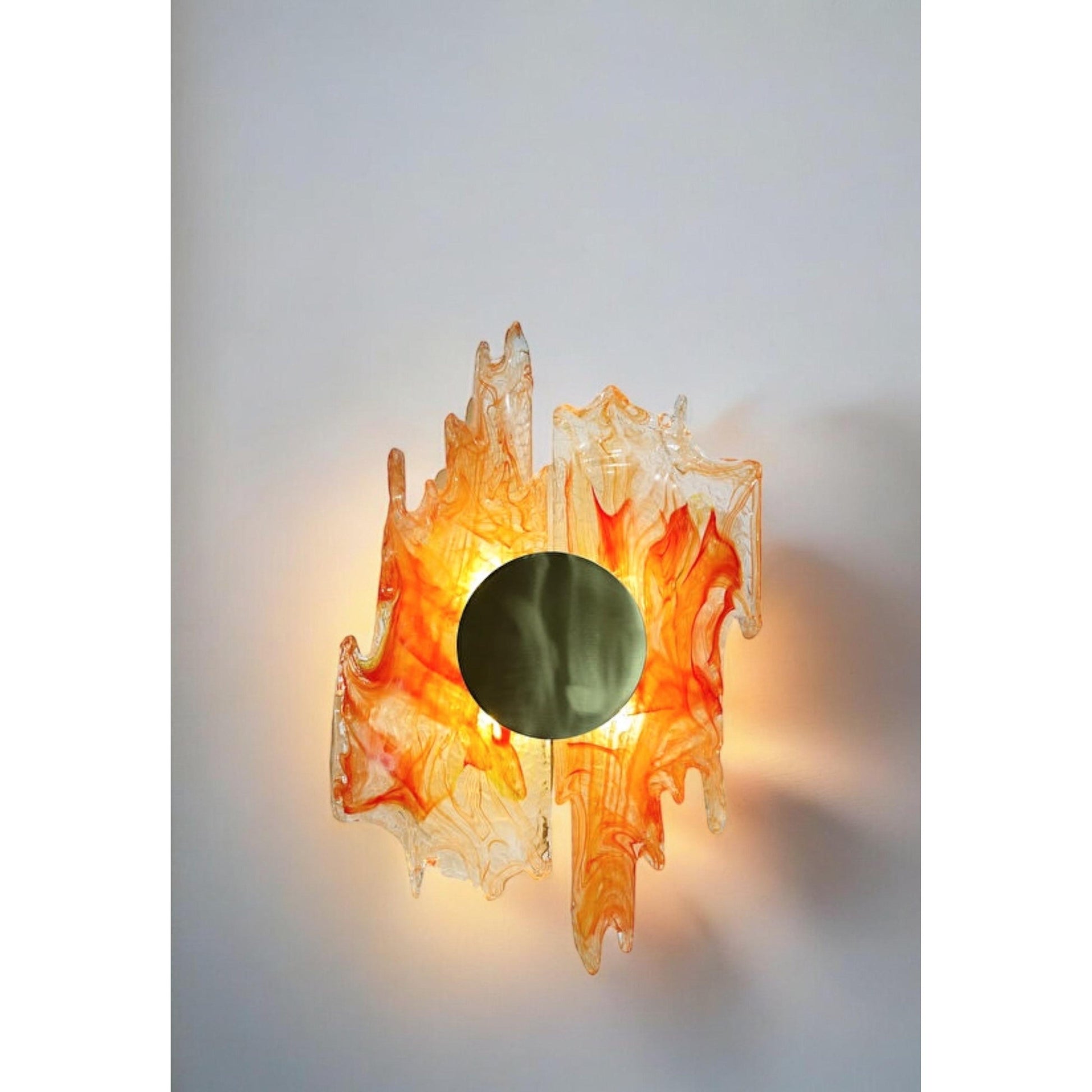 Glass Volcanic Duvar Apliği