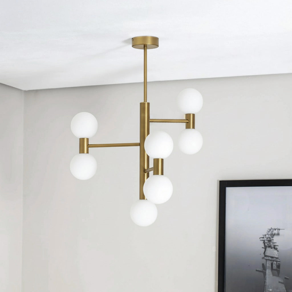 Gleam 7'li Tavan Aydınlatması