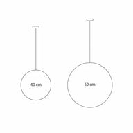 Globe Polimer Sarkıt Aydınlatma-Avize-Metanoya Lighting-40 Cm-NowShopFun