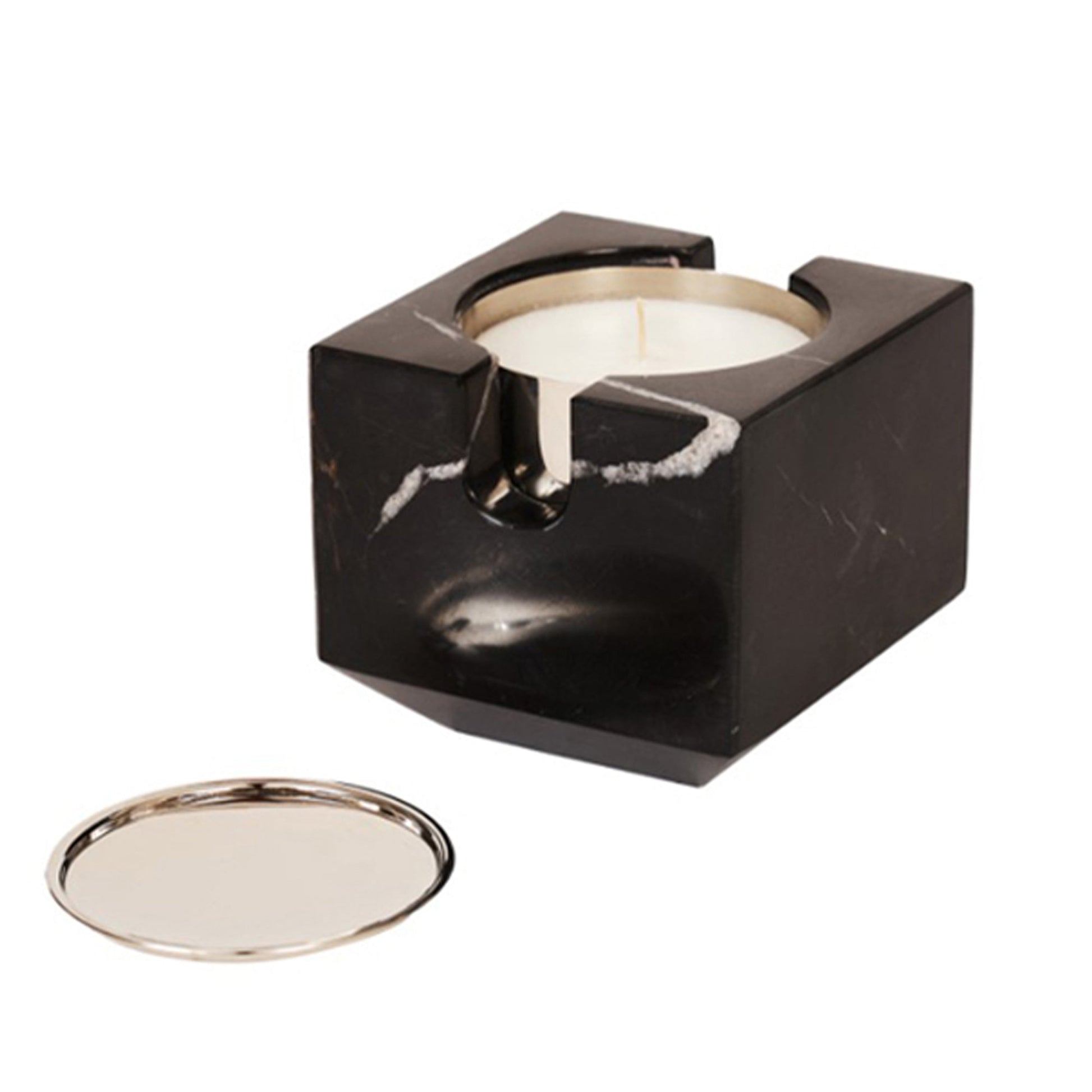 Glow Toro Siyah Mermer Mumluk