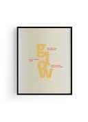 Glow Within | Tipografi Posteri