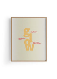 Glow Within | Tipografi Posteri-Poster-ODA.products-30x40-Siyah-NowShopFun