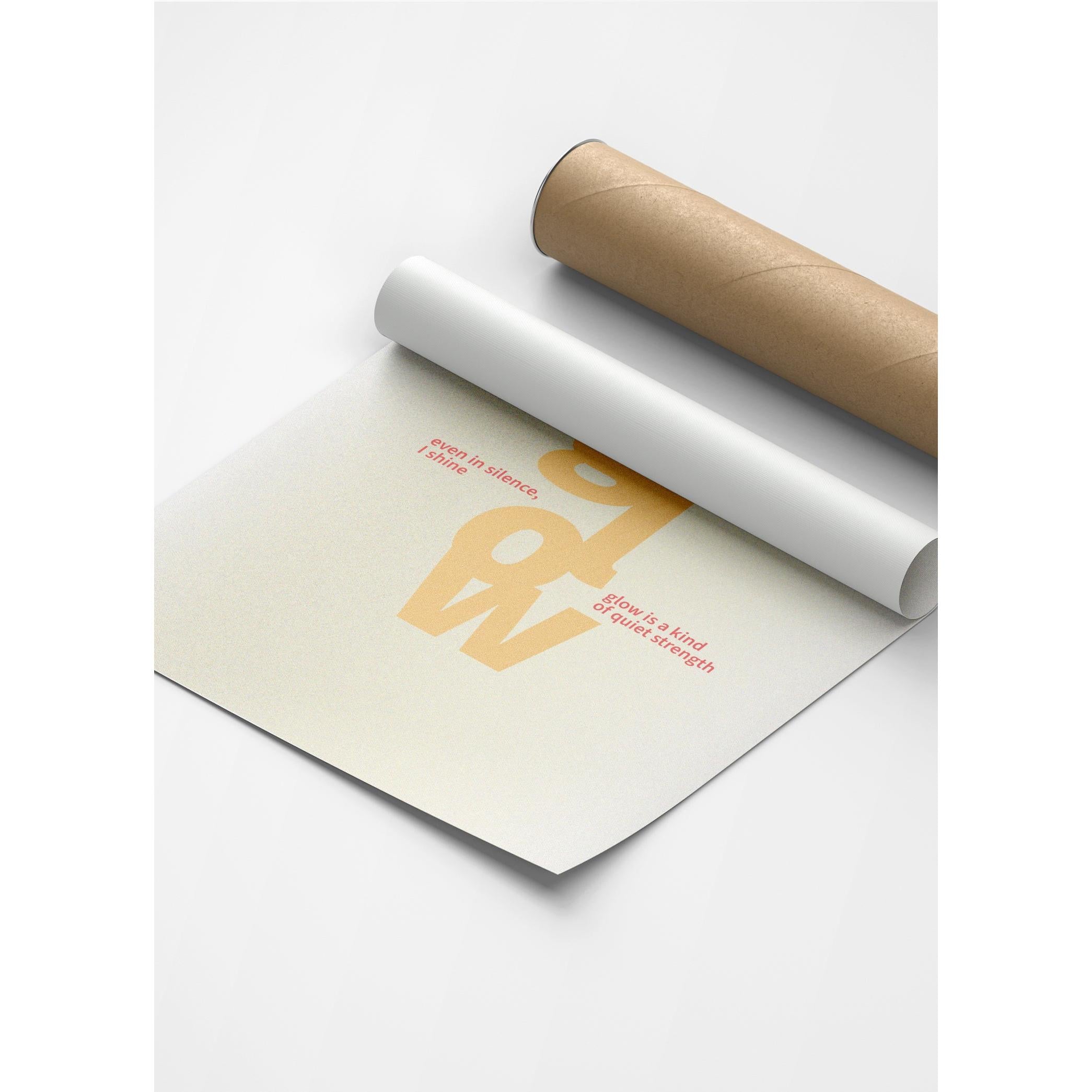 Glow Within | Tipografi Posteri