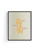 Glow Within | Tipografi Posteri