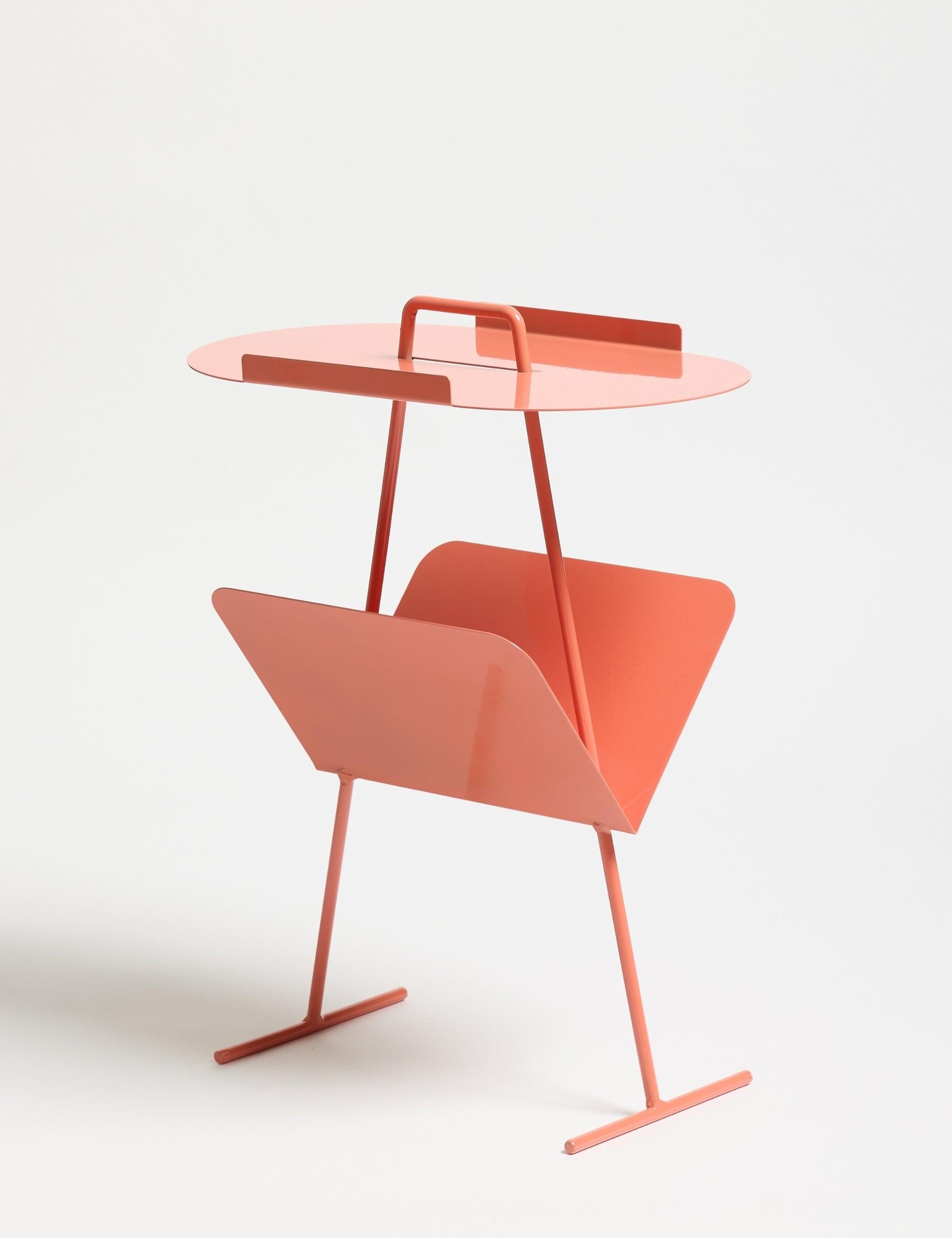 Goddy Gazetelikli Yan Sehpa - Somon