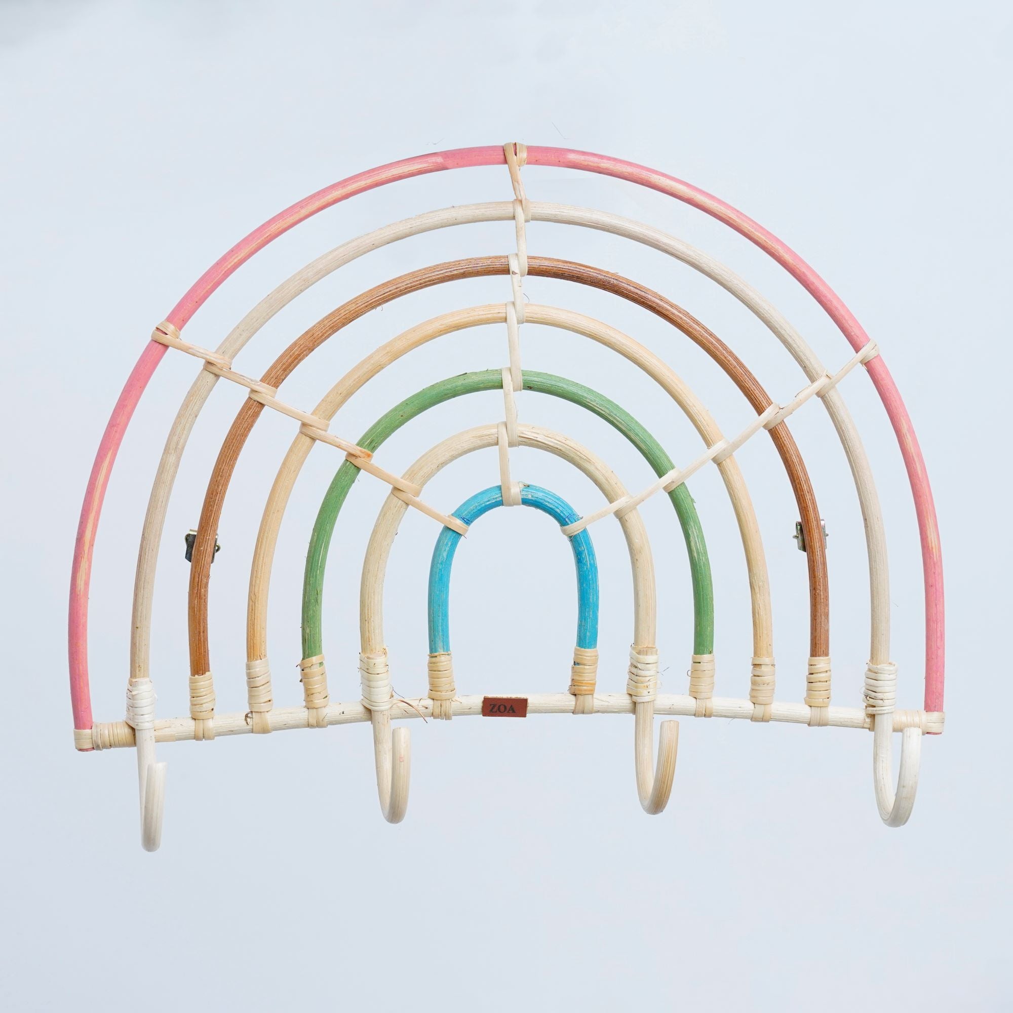 Gökkuşağı Rattan Askılık