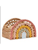 Gökkuşağı Rattan Sepet
